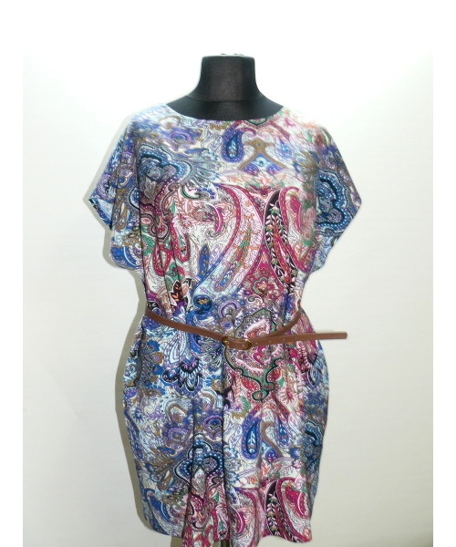 Luźny styl Sukienka kimono DLA PUSZYSTEJ tureckie wzory